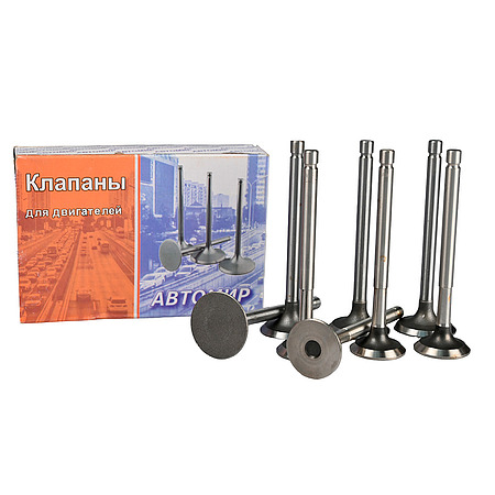 Клапан 2101 АВТОМИР к-т 8 шт. 2101-1007010 doktormobil.ru