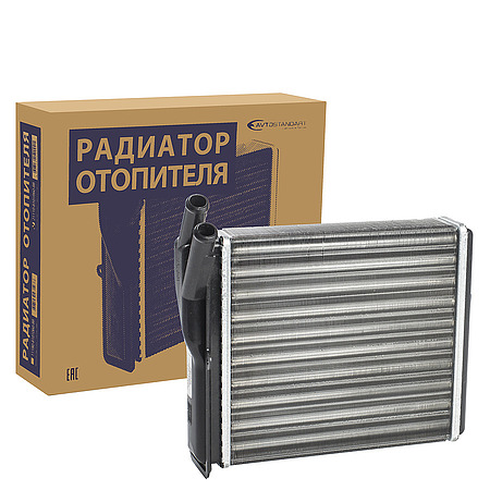 Радиатор отопителя 2123 алюминиевый ITK